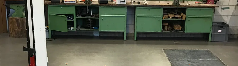werkplaatsvloer