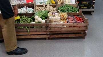 vloeren groentewinkel