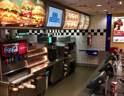 Keukenvloer Rotterdam Burger King